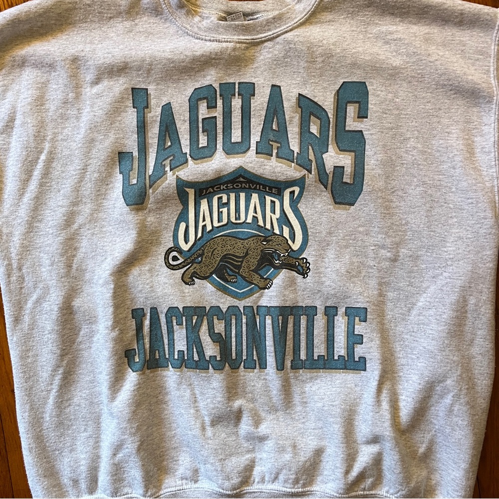 Vintage Jacksonville Jaguars Crewneck Sweatshirt